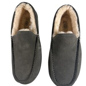 UGG Men's Charcoal Suede Loafers